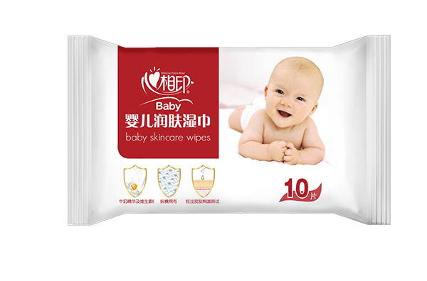 心相印婴儿润肤系列10片装湿巾（母婴专供）